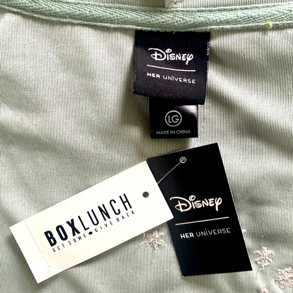 DISNEY FROZEN “ELSA” PORTRAIT ZIP-UP HOODIE BOXLUNCH EXCLUSIVE SIZE LARGE🌟NWT🌟 - Picture 11 of 16